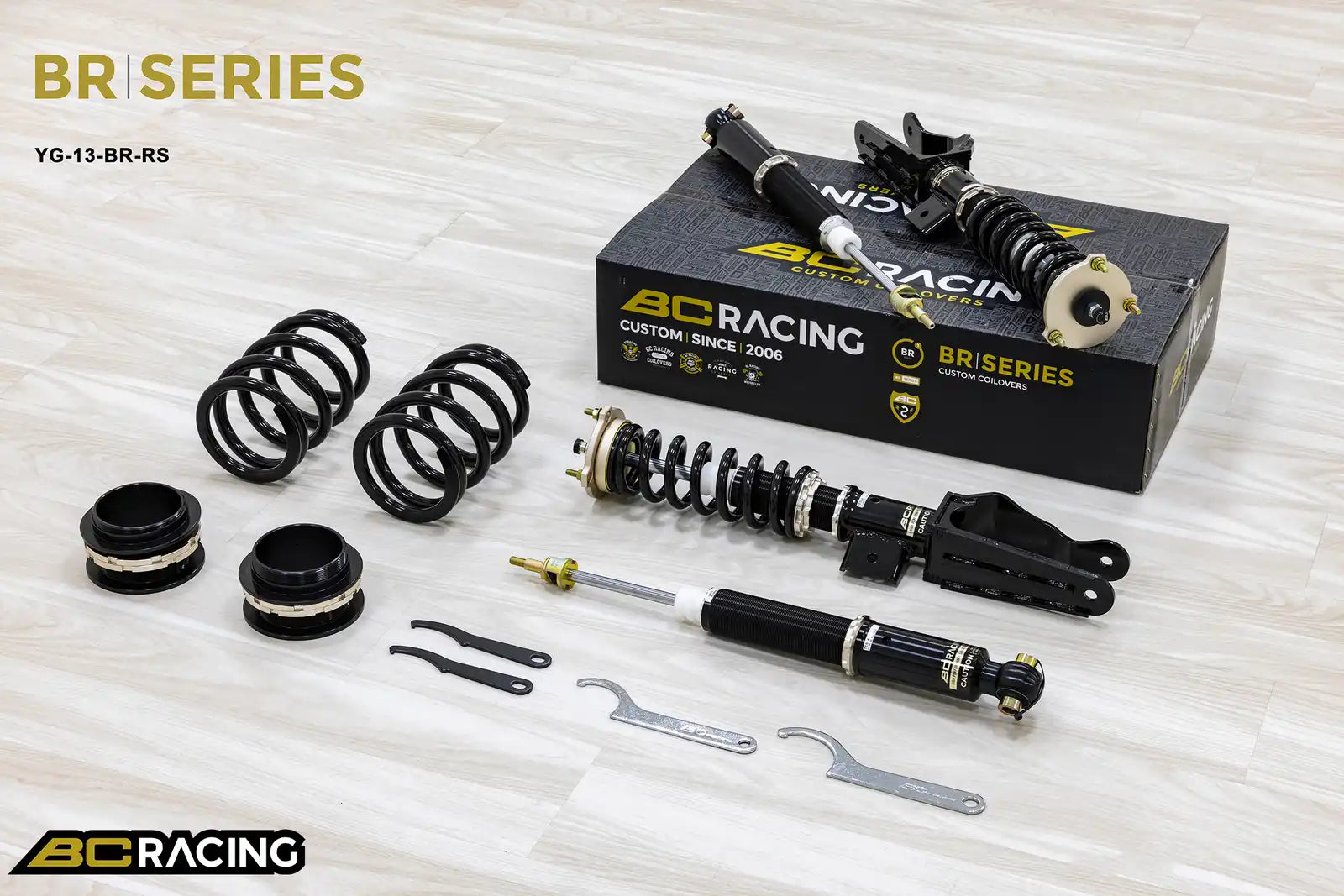 BC Racing BR Series Coilovers – Tesla Model Y (All) 2020-2024