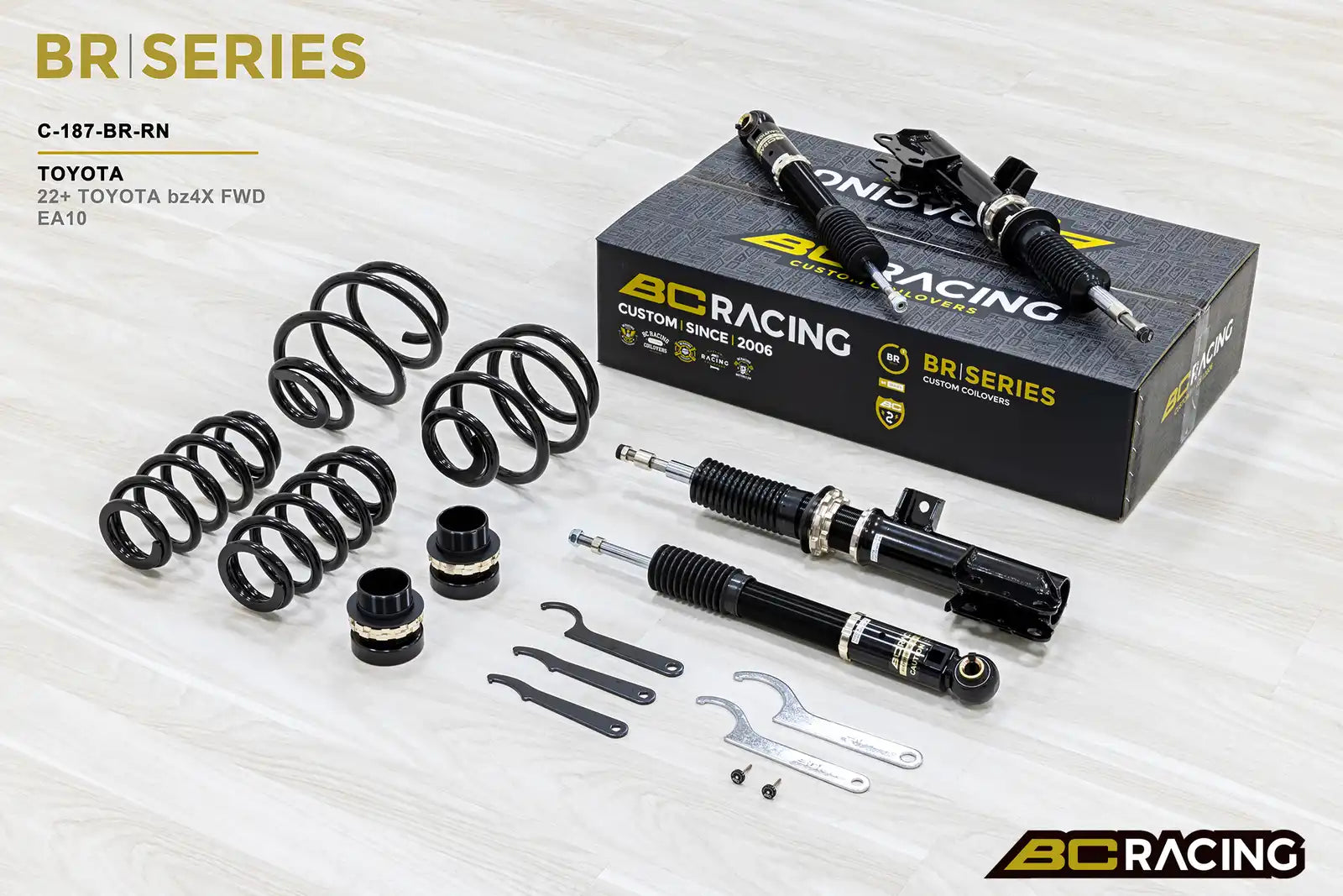 BC Racing BR Series Coilovers – Toyota bZ4X (EA10) 2022-2026