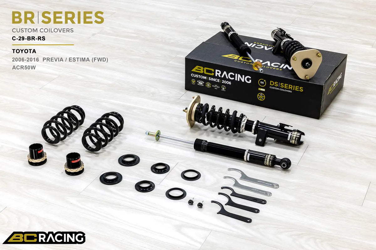 BC Racing BR Series Coilovers – Toyota Previa/Estima (ANH20W, ACR50W) 2006-2016