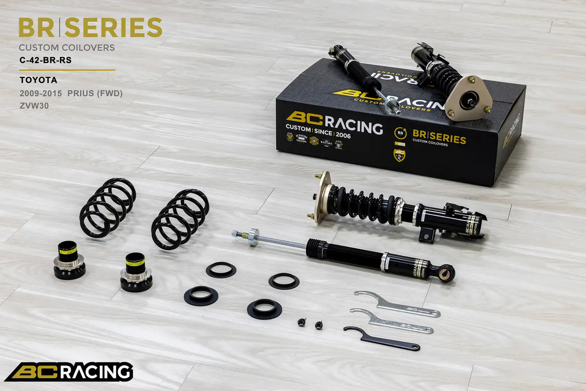 BC Racing BR Series Coilovers – Toyota Prius (ZVW30) 2009-2015