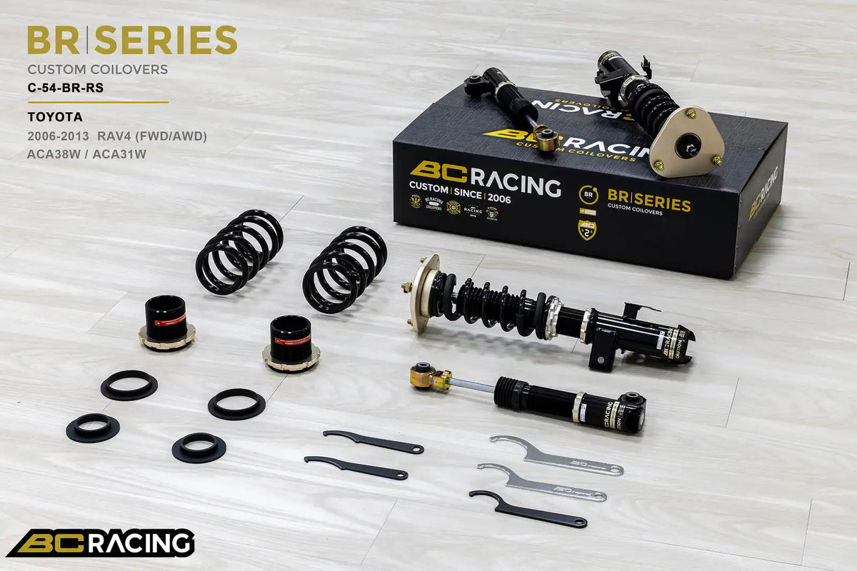 BC Racing BR Series Coilovers – Toyota RAV4 (ACA38W, ACA31W) 2006-2013