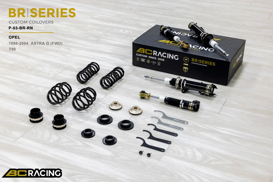 BC Racing BR Series Coilovers – Vauxhall/Opel Astra (G) 1998-2004