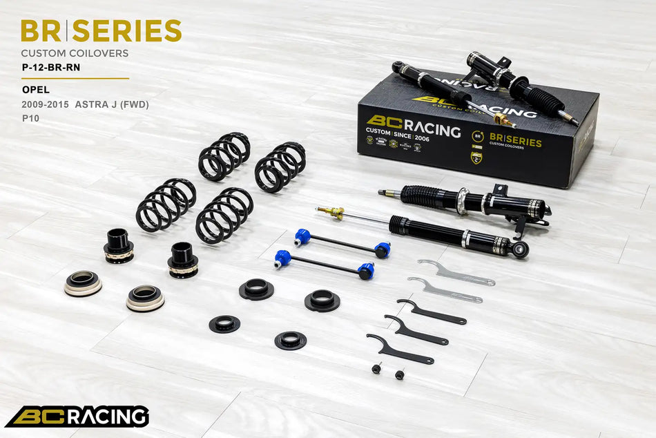 BC Racing BR Series Coilovers – Vauxhall/Opel Astra (J, P10) 2009-2015