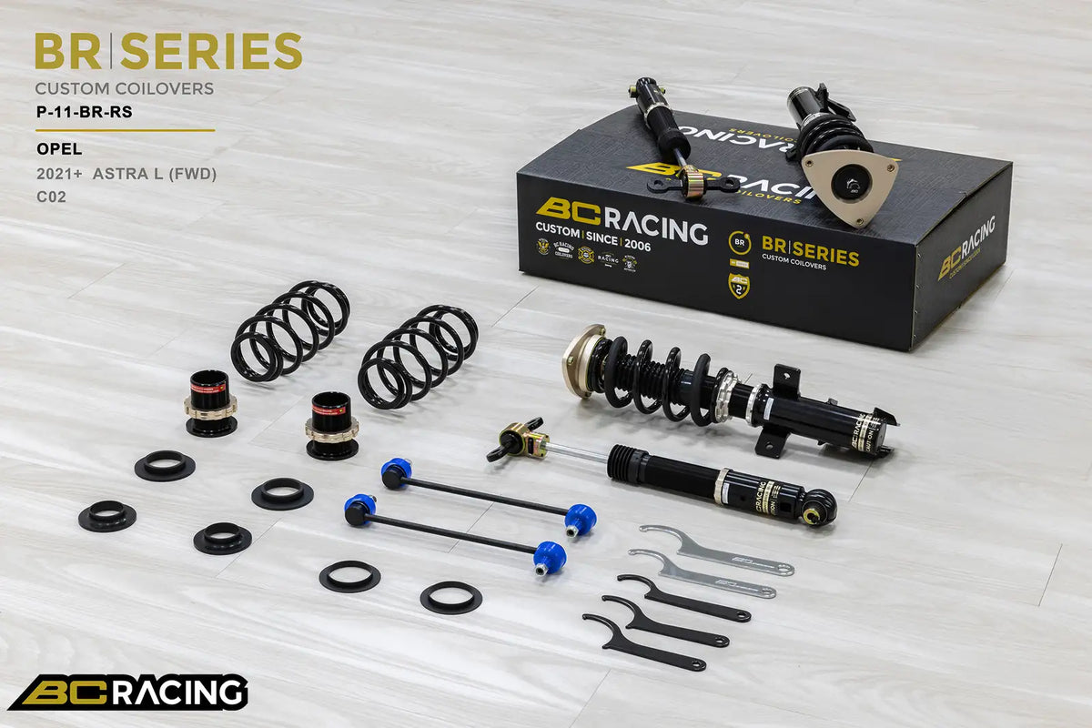 BC Racing BR Series Coilovers – Vauxhall/Opel Astra (L) 2021-2026