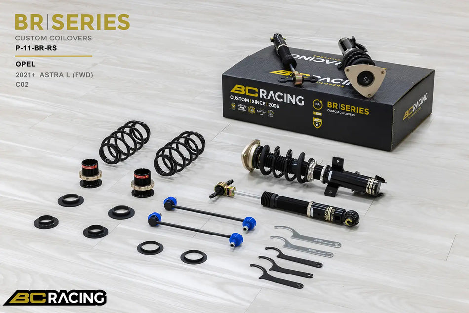 BC Racing BR Series Coilovers – Vauxhall/Opel Astra (L) 2021-2026