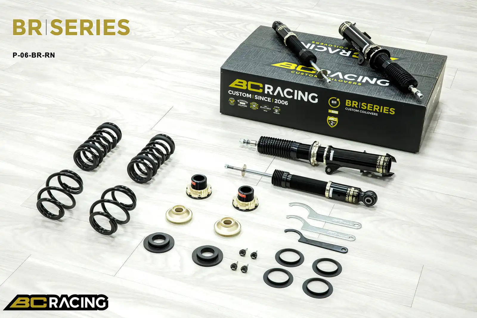 BC Racing BR Series Coilovers – Vauxhall/Opel Corsa (C, except, 1.2L) 2000-2026