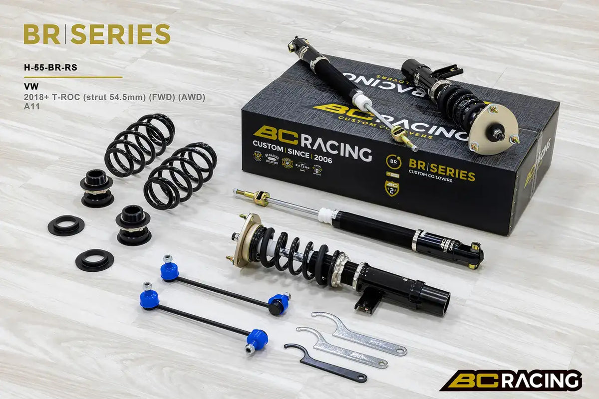 BC Racing BR Series Coilovers – Volkswagen T-Roc (A11) 2018-2026