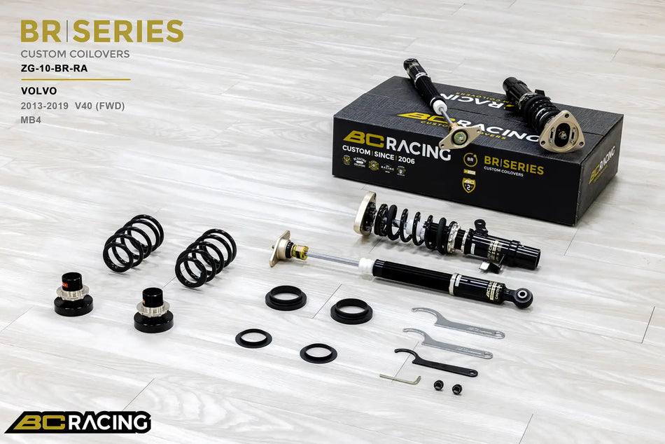 BC Racing BR Series Coilovers – Volvo V40 (MB4) 2013-2019