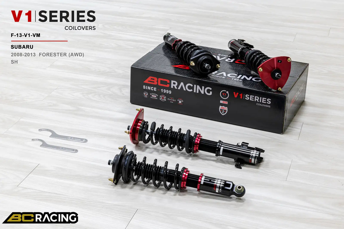 BC Racing V1 Series Coilovers – Subaru Forester (SH) 2008-2013