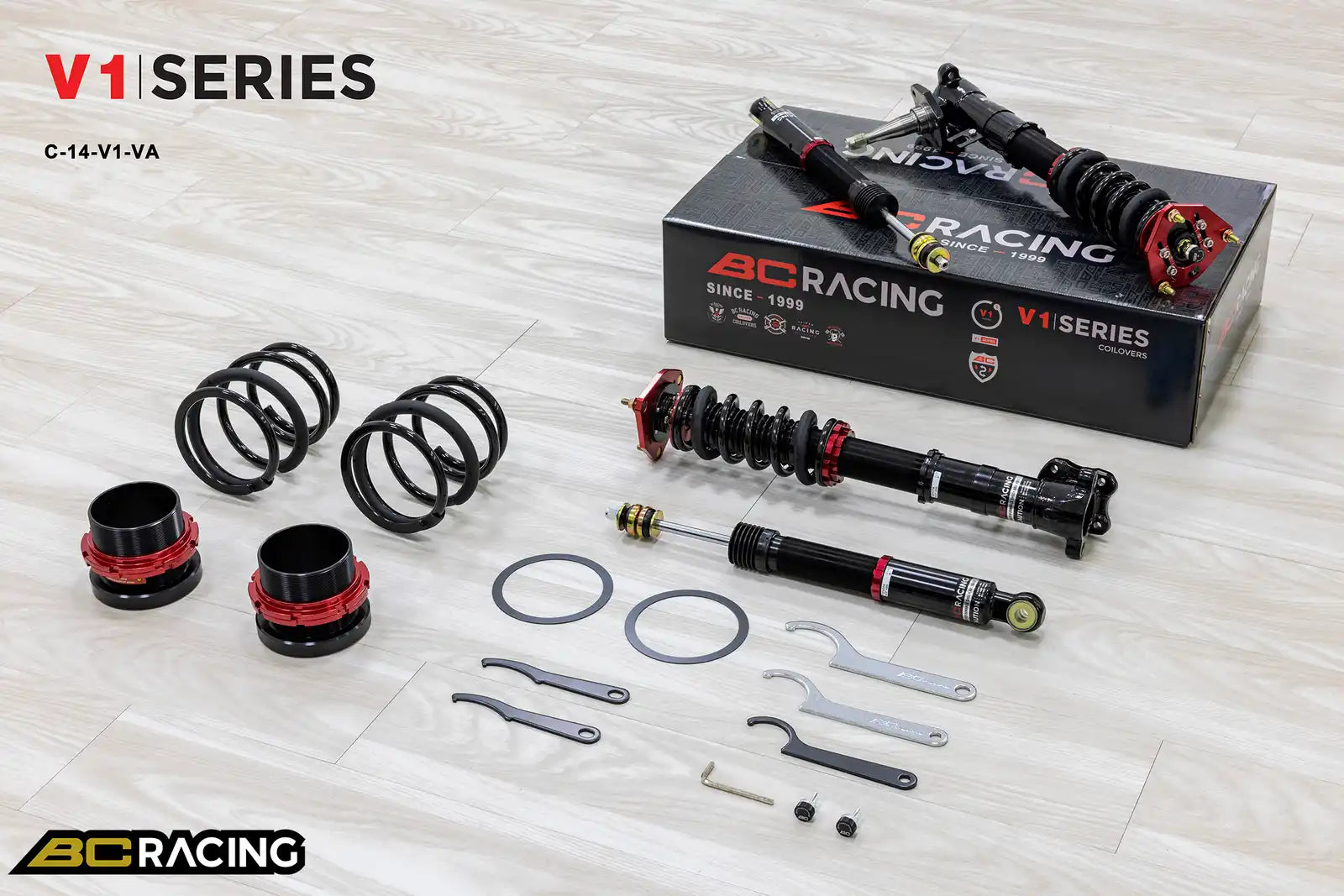 BC Racing V1 Series Coilovers – Toyota Corolla (AE86) 1983-1987