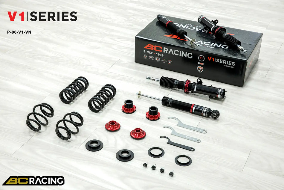 BC Racing V1 Series Coilovers – Vauxhall/Opel Corsa (C, except, 1.2L) 2000-2026