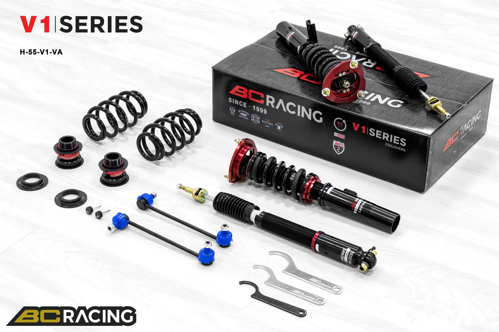 BC Racing V1 Series Coilovers – Volkswagen T-Roc (A11) 2018-2026