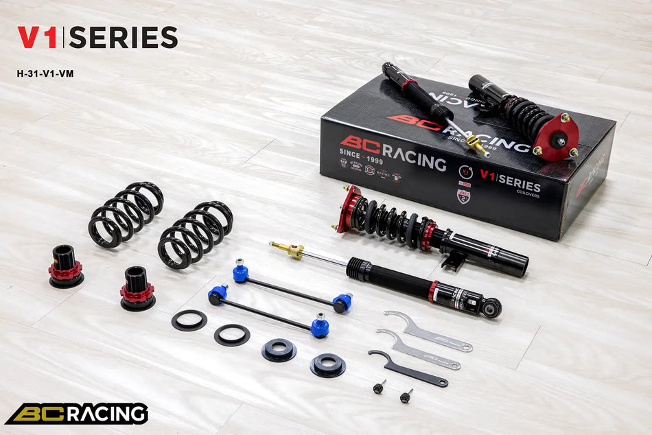 BC Racing V1 Series Coilovers – Volkswagen Tiguan (5N) 2007-2016