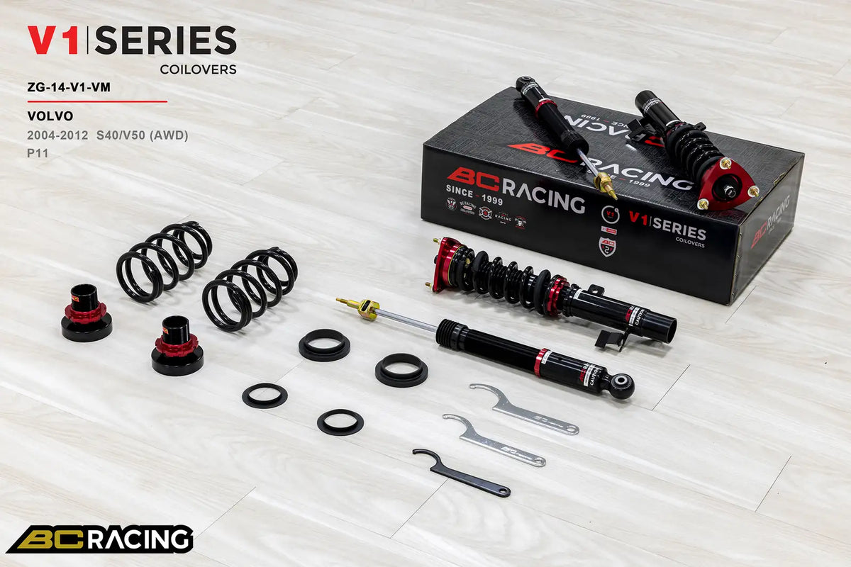 BC Racing V1 Series Coilovers – Volvo V50 (P11) 2004-2012