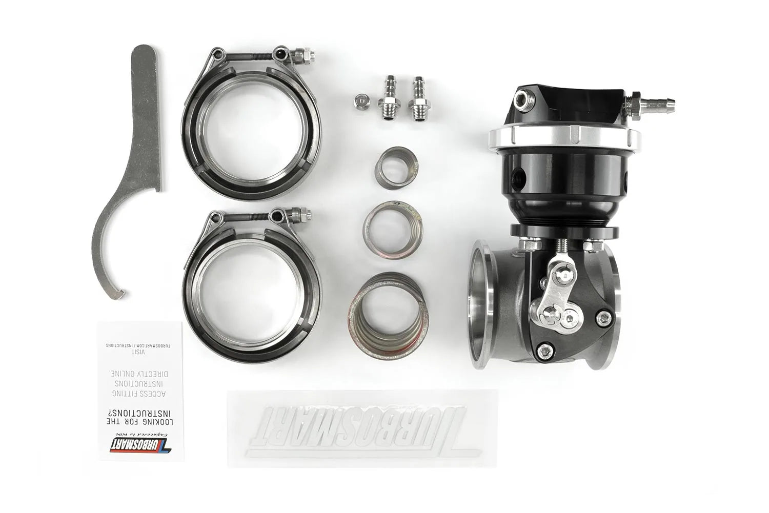 Turbosmart PSG50 Pneumatic Straight Gate External Wastegate