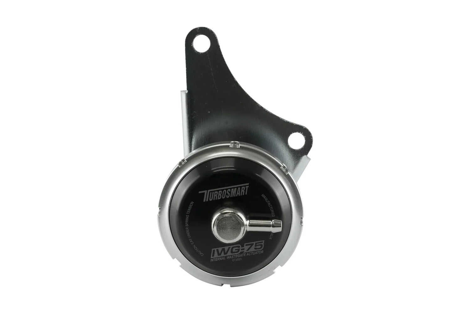 Turbosmart IWG75 Garrett GT2860RS (Disco Potato) Black Wastegate Actuator