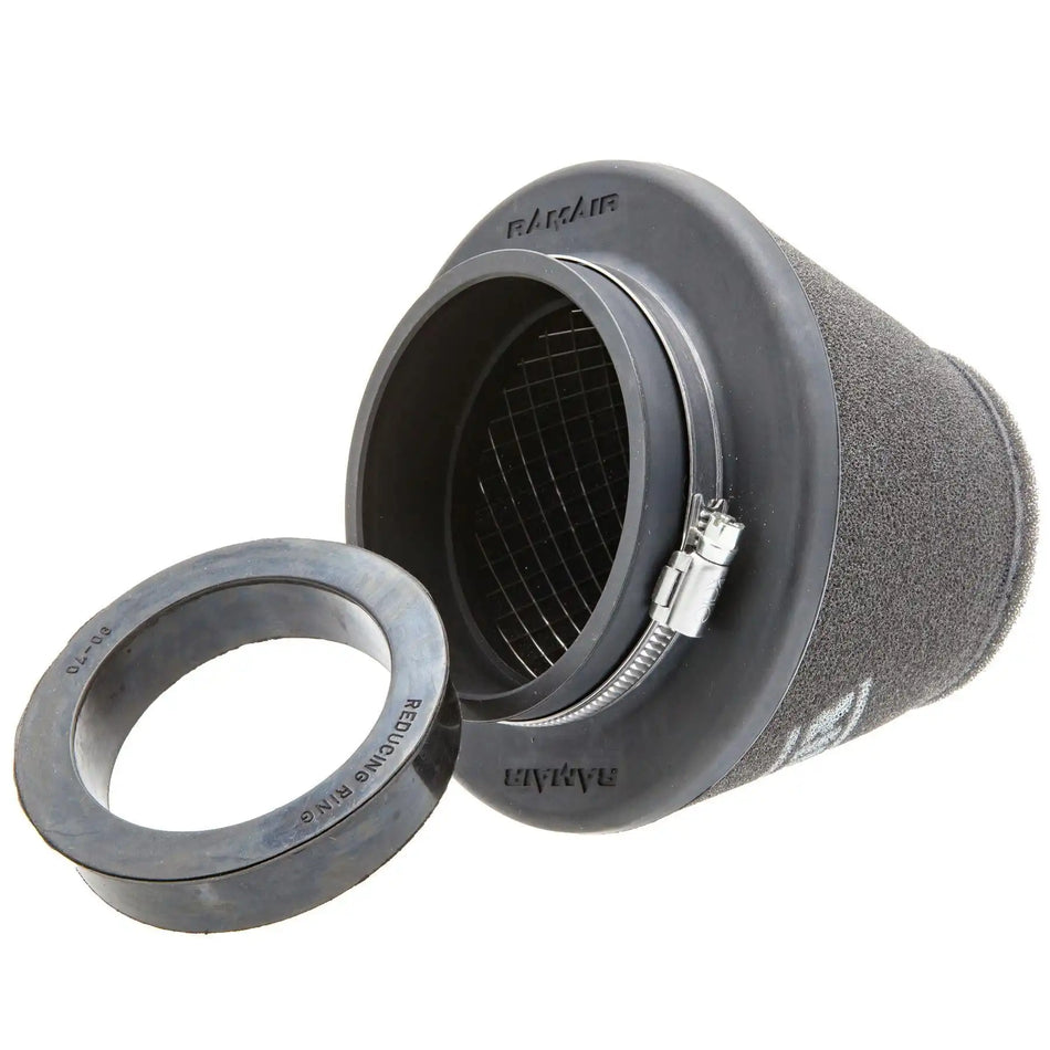 Ramair CC-500-UNI 70mm - 90mm ID Neck Polymer Base Neck Cone Air Filter