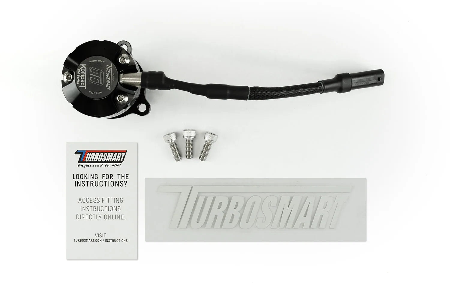 Turbosmart BOV Kompact EM PlumBack- VR2 (Ford Ecoboost, Mercedes Benz, AMG, Volvo) Blow Off Valve