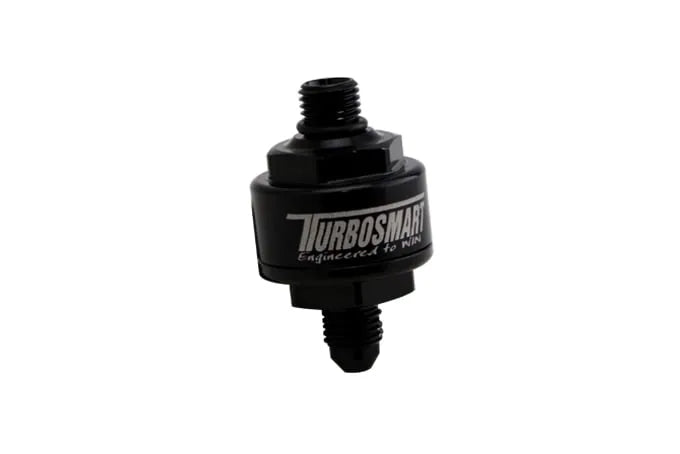 Turbosmart Billet Turbo Oil Feed Filter 44um AN-4 to AN-4 ORB Oil Management [TS-0804-1003]