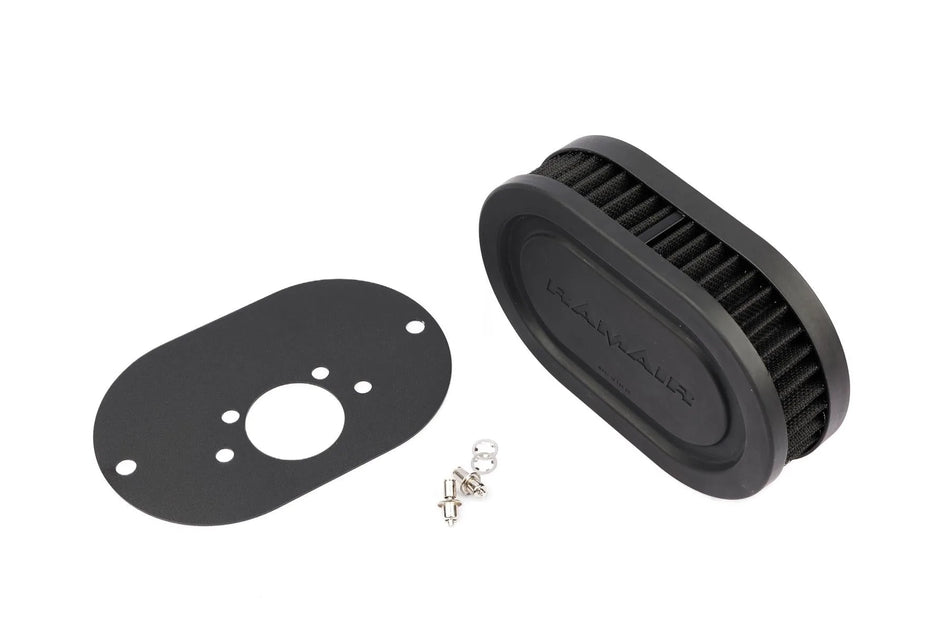 Ramair Pleated Carburettor Intake Air Filter Baseplate to fit SU HIF6, HIF44 1.7in 40mm