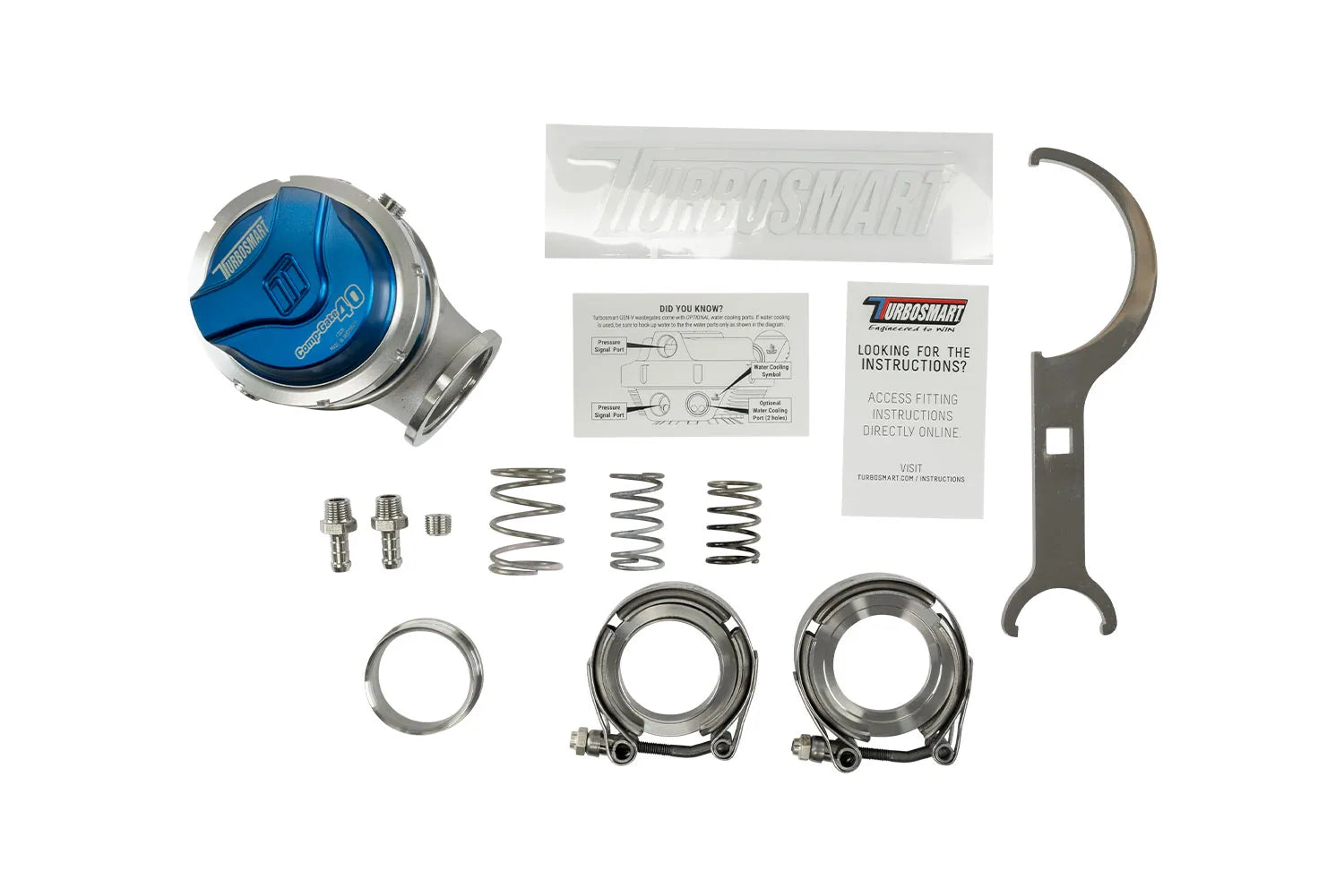 Turbosmart GenV WG40 CompGate40 External Wastegate