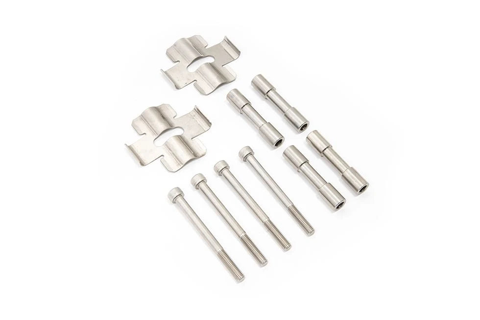Pad Retainers, Slider Pins and Bolt Kit for 6 Pot Brake Caliper