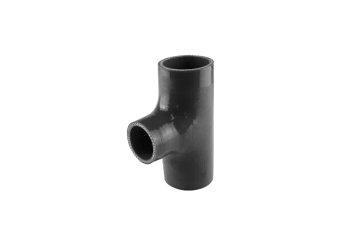 Turbosmart Silicon Hose Hose Tee 2.00" ID 1.50" spout [TS-HT200150-BK]