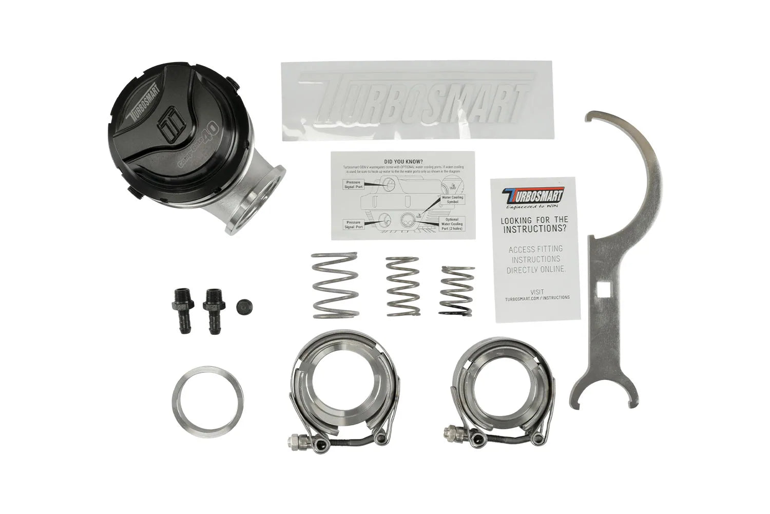 Turbosmart GenV WG40 CompGate40 External Wastegate