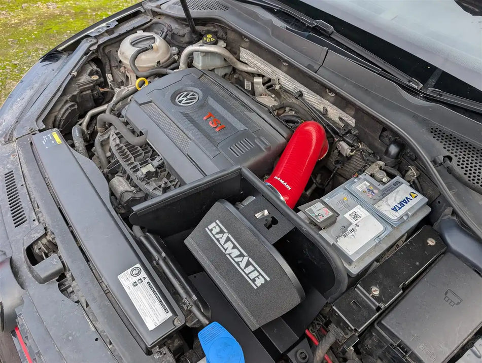 Ramair 2.0 TSI MQB V.A.G Performance Intake Kit With Red Intake Hose