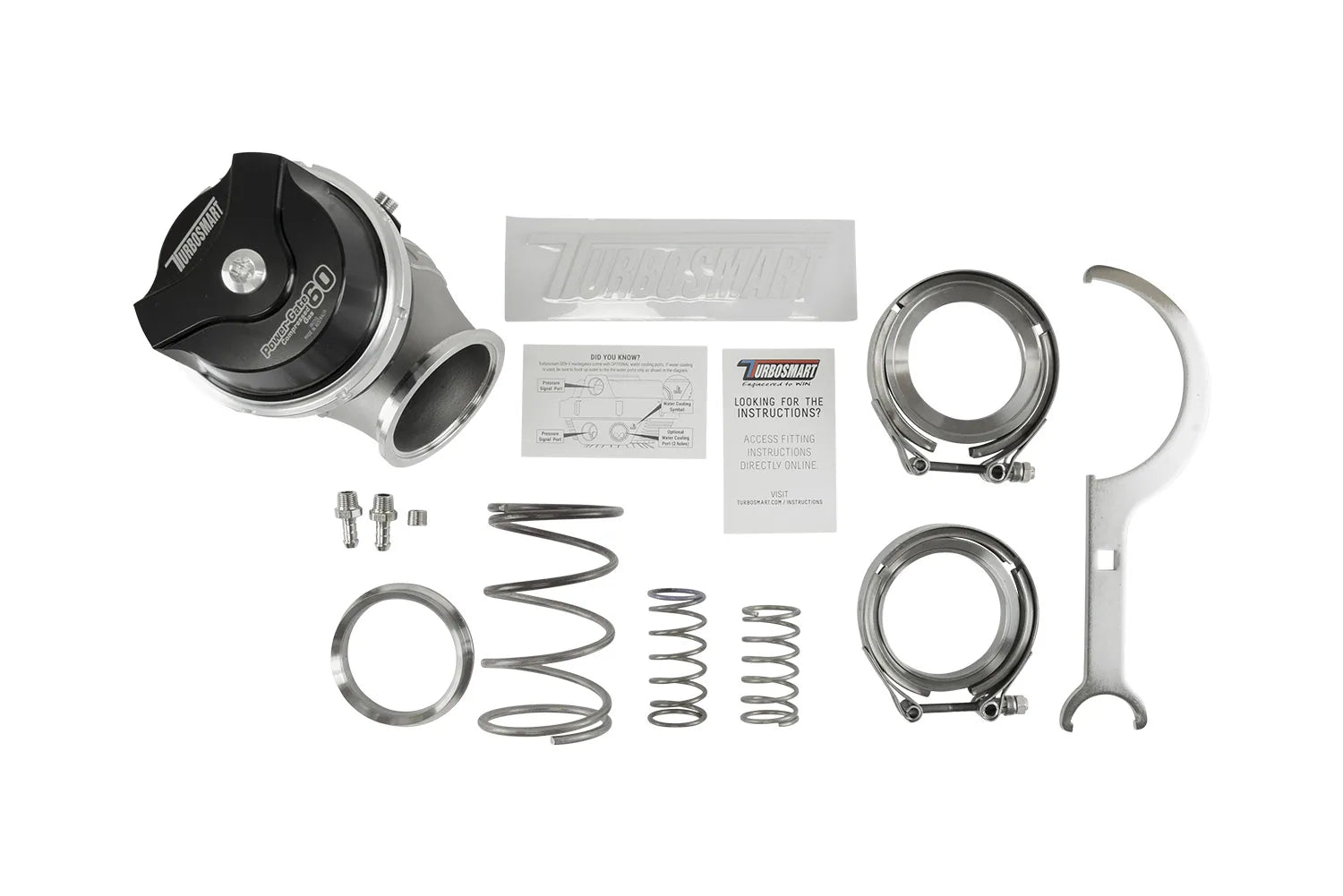 Turbosmart WG60 GenV Powergate 60 Compressed Gas External Wastegate