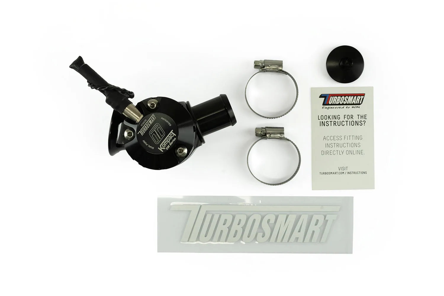 Turbosmart BOV Kompact EM DualPort- Uni 25mm Blow Off Valve