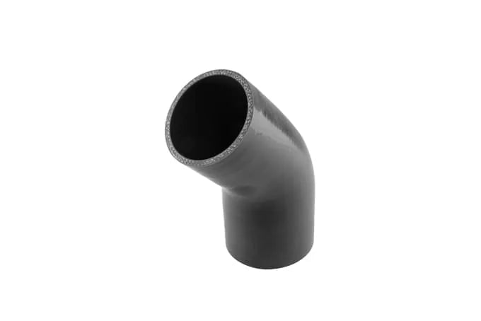 Turbosmart Silicon Hose 45 Reducer Elbow 2.75"-3.00" [TS-HRE4275300-BK]