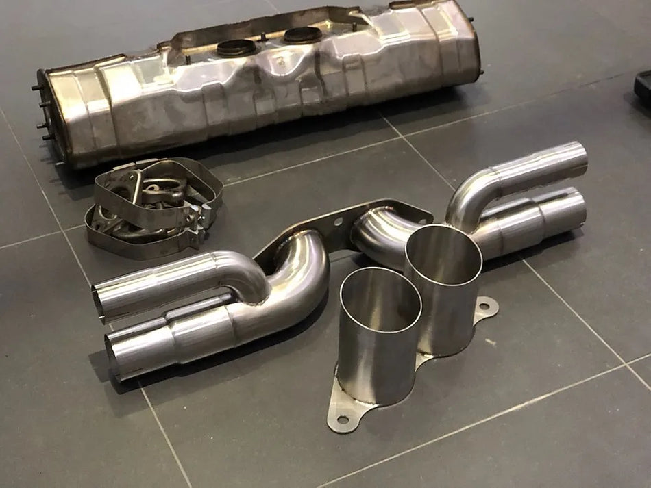 BRE Porsche 991 / 991.2 GT3 RS (Inconel) Rear bypass (Valved)