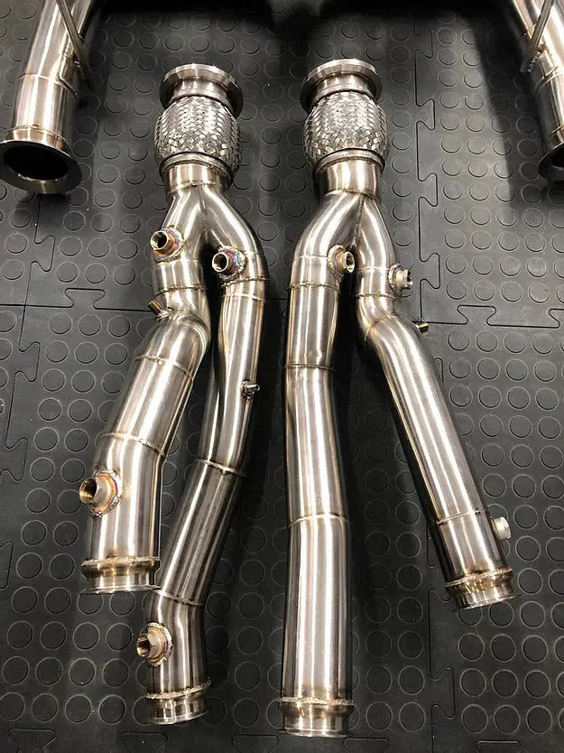 BRE Lamborghini Aventador SVJ Decat Pipes