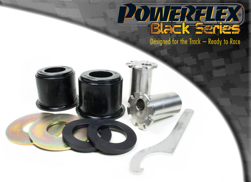 Powerflex Front Arm Rear Bush, Caster Adjustable for Volkswagen Transporter Models T6 6.1 (2015-2024) in Black