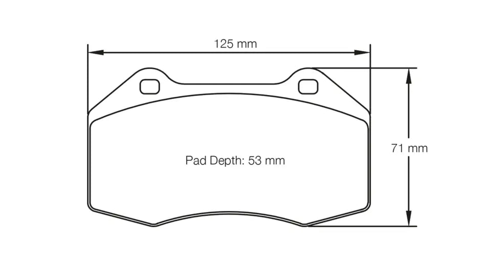 PAGID Racing RST 5 for S8023 Shape