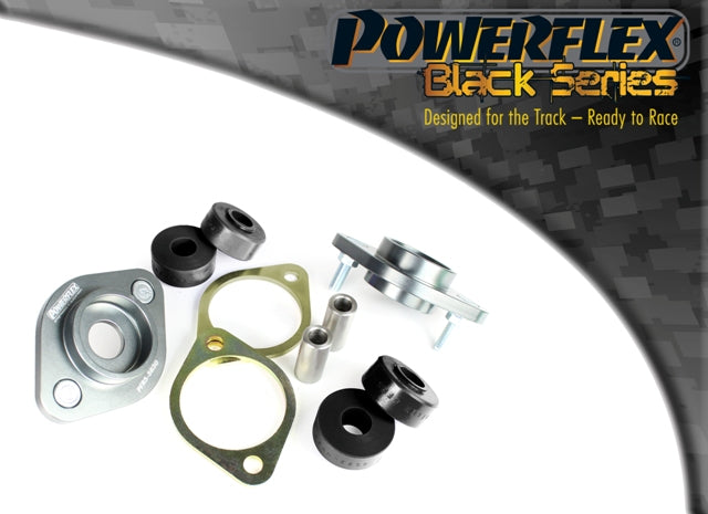 Powerflex Rear Shock Top Mount Bracket and Bush 12mm for BMW 3 Series E46 (1999 - 2006) E46 Compact in Black