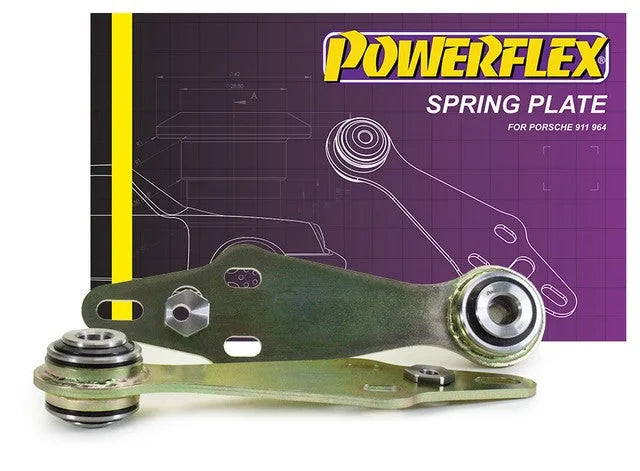 Powerflex Rear Suspension Spring Plate for Porsche 911 964 (1989 - 1994)