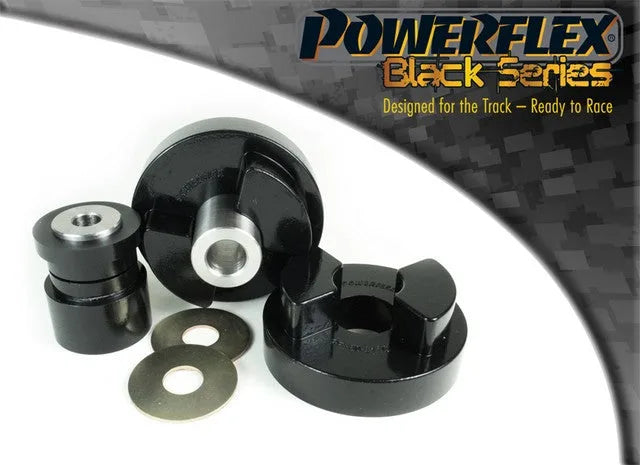 Powerflex Dog Bone (Twisted) Engine Mount Bush Kit for Renault Clio Models II inc 172 & 182 (1998-2012) in Black