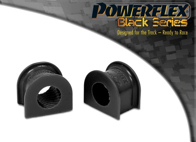 Powerflex Front Anti Roll Bar Mounts 25mm for Rover 200 (1995 - 1999), 25 (1999 2005) in Black