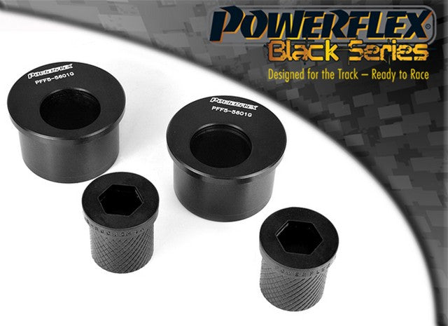 Powerflex Front Wishbone Rear Bush, Caster Offset for BMW 3 Series E46 (1999 - 2006) E46 M3 inc CSL in Black