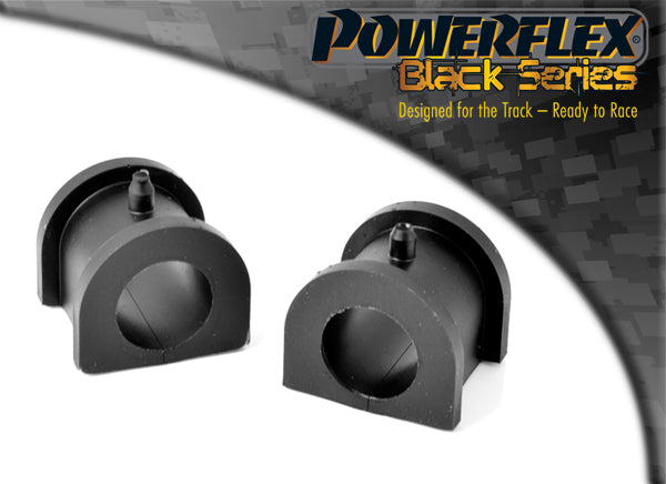 Powerflex Front Anti Roll Bar Mount 23mm for Mitsubishi Lancer Evolution IV, V & VI RS GSR (1996 - 2001) in Black