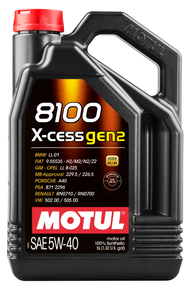 Motul 8100 X-CESS GEN2 5W-40 5L