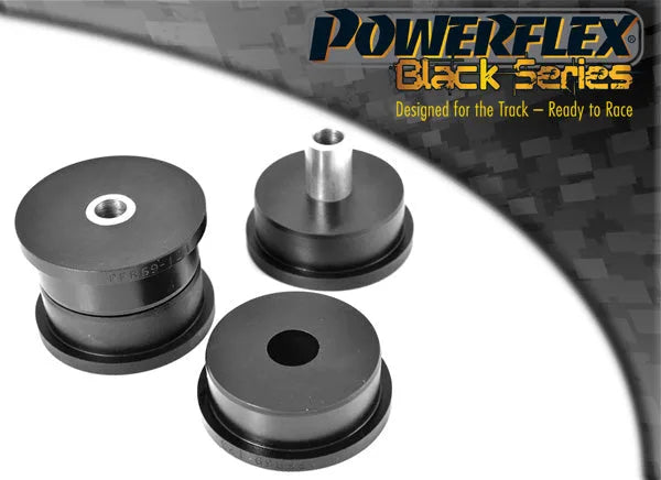 Powerflex Rear Diff Mount, Early RA & UK WRX Models for Subaru Forester SF (1997 - 2002) in Black