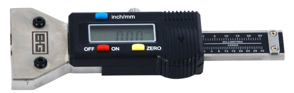 B-G Racing Digital Tyre Tread Depth Gauge with Case