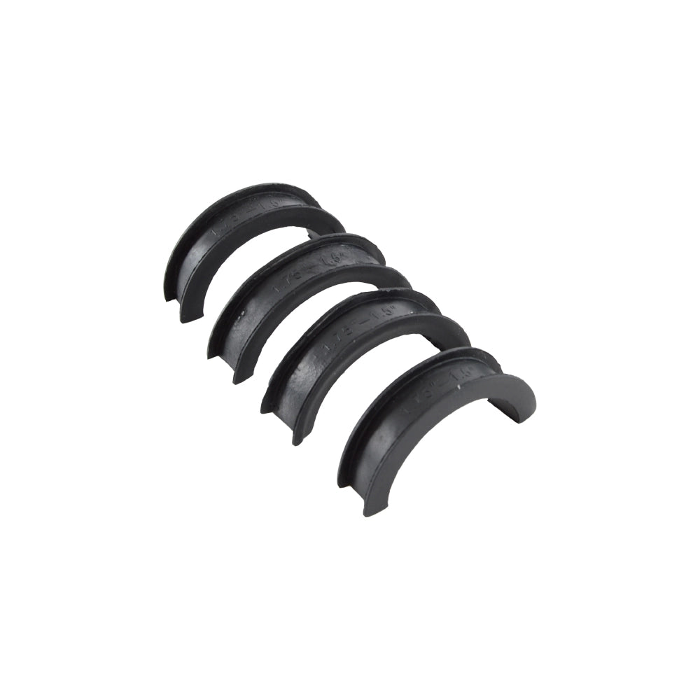 B-G Racing 1.5" / 1.7" Rubber Packers For 1.75" Mirror Brackets Only