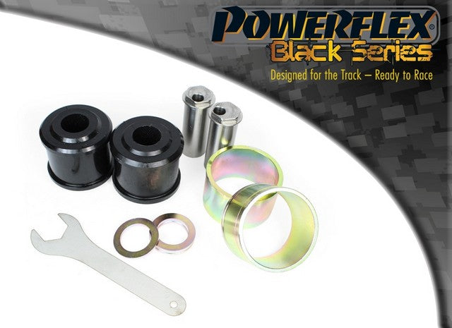 Powerflex Front Lower Radius Arm to Chassis Bush Caster Adjustable for Bentley Continental GT (2003 - 2011) in Black