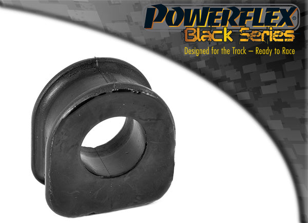 Powerflex Steering Rack Mounting Round Type for Saab 9-3 NG (1998-2002) in Black