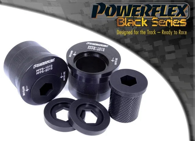 Powerflex Front Wishbone Rear Bush, Caster Adjusted for Mini R55 Clubman Gen 1 (2007 - 2014) in Black