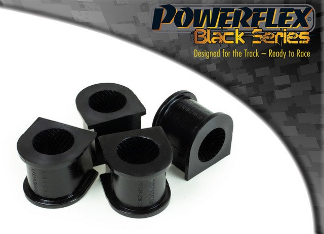 Powerflex Rear Anti Roll Bar Bush 20mm for Ford Fiesta Models Mk3 inc RS Turbo (1989-1996) in Black